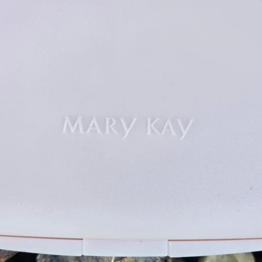 Vintage Mary Kay Travel Makeup Mirror Compact Case‎ Pink Cosmetic Organizer NEW